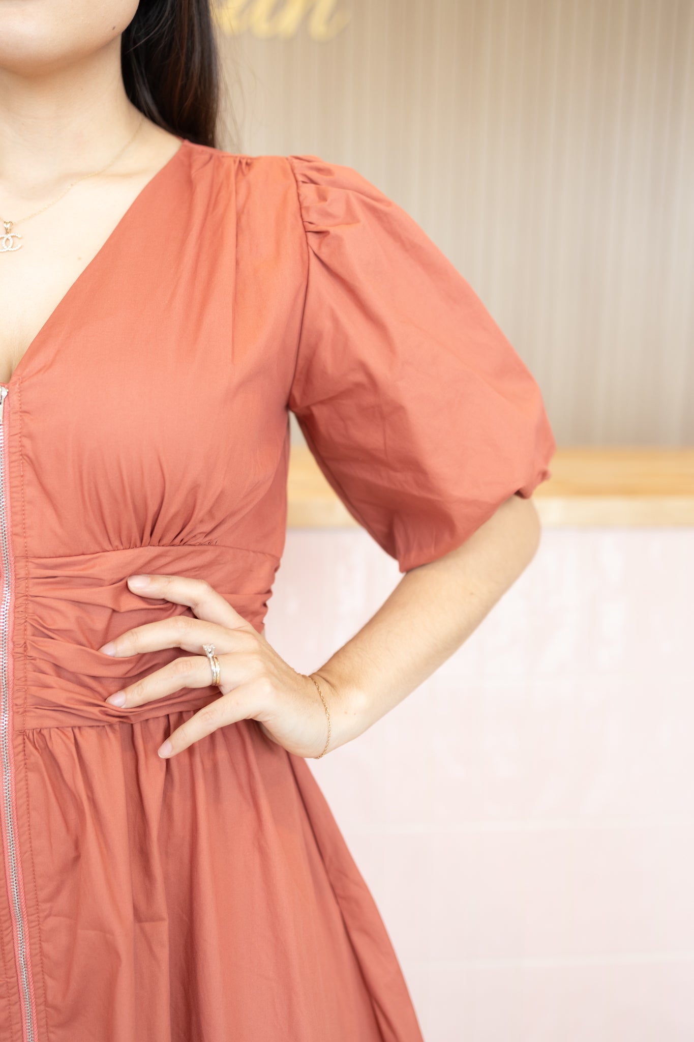 Kami Rust Dress