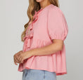 Load image into Gallery viewer, Blush bow babe top