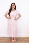 Load image into Gallery viewer, Larissa Pink Midi Dress