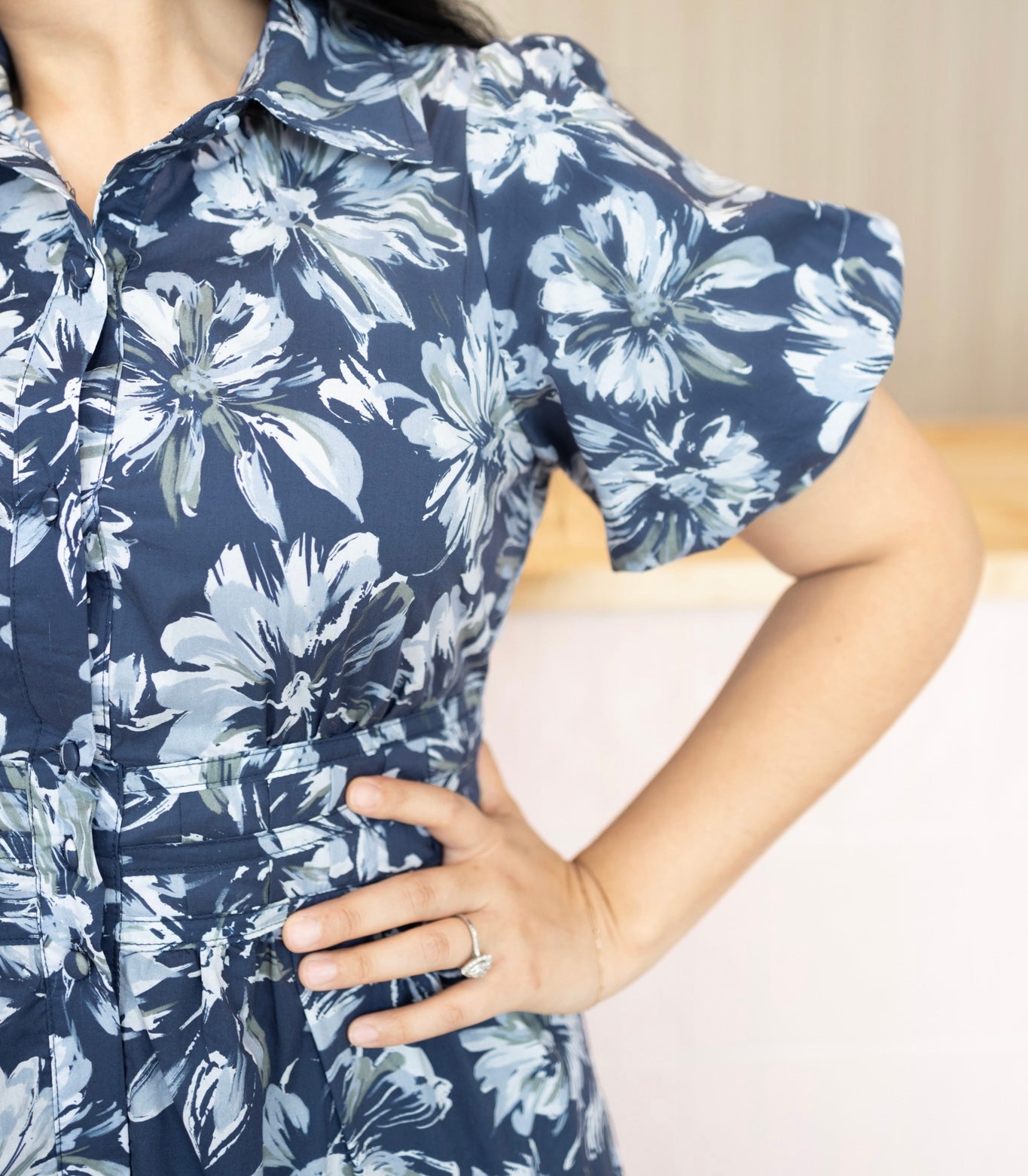 Gio Navy Dress