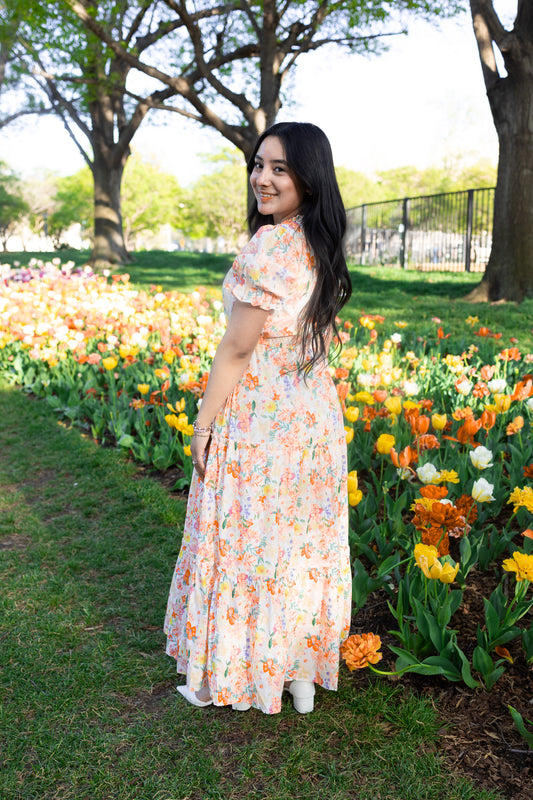 Ditsy Floral Maxi Dress