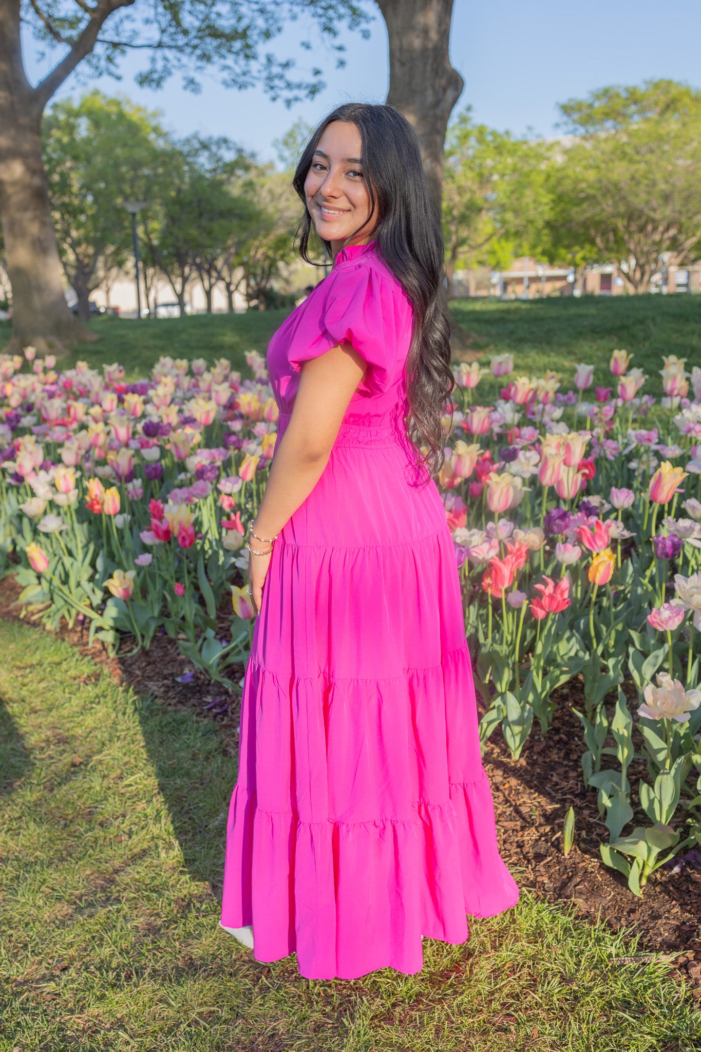 Danna Magneta Maxi Dress