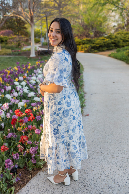 Isn't Lovely Floral Midi Dress