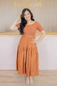 Load image into Gallery viewer, Midnight rust charm dress