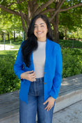 Load image into Gallery viewer, Elsa Azure Blazer