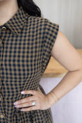 Load image into Gallery viewer, Brissa camel midi dress