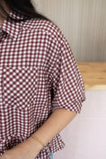 Load image into Gallery viewer, camellia red bean blouse