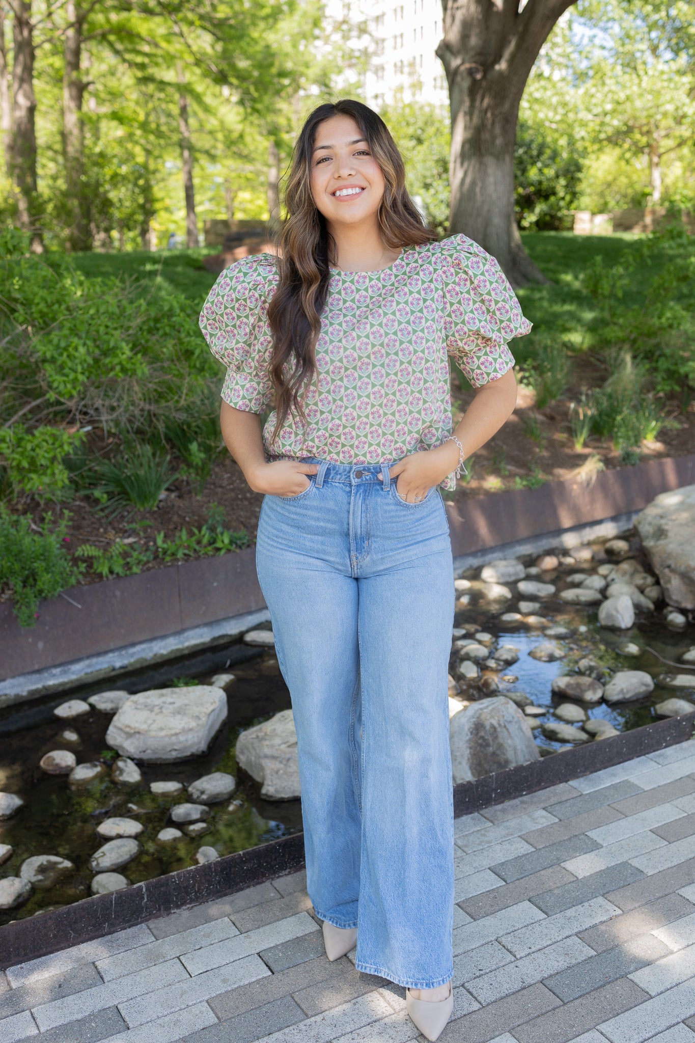 Gala Floral Blouse