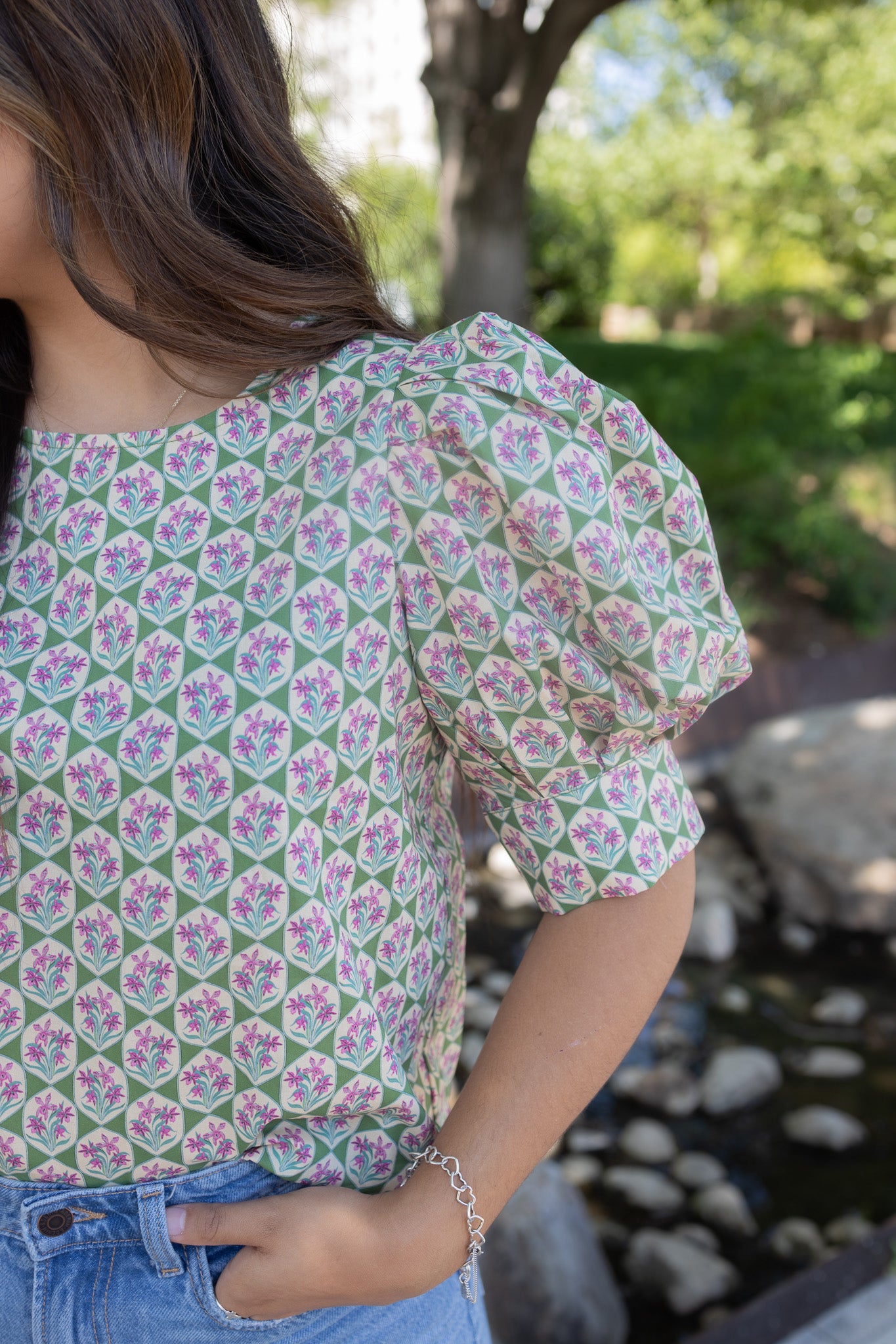 Gala Floral Blouse