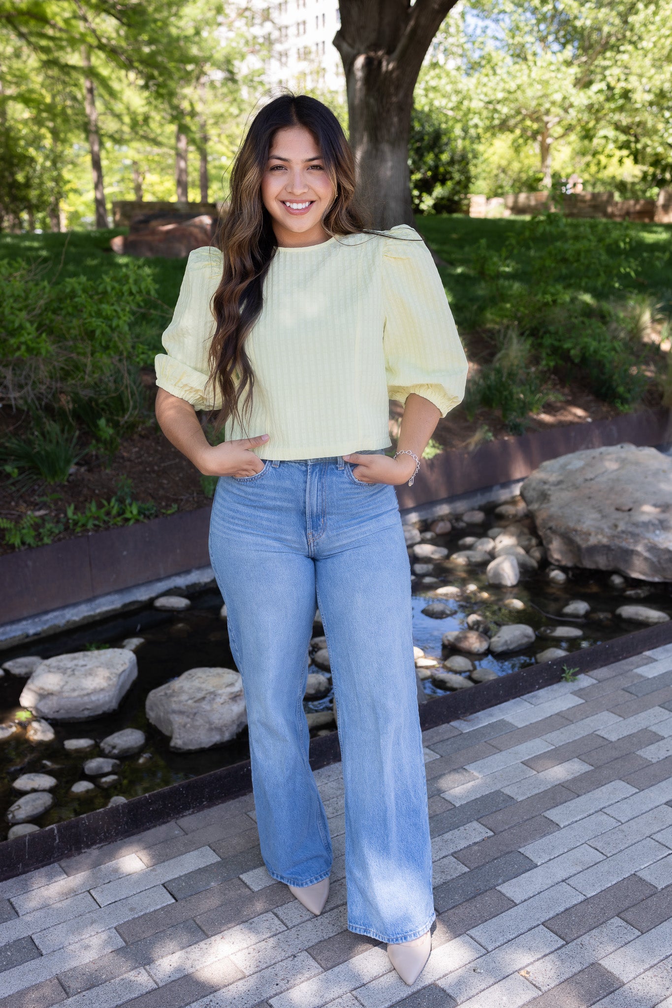 Fernanda Yellow Blouse