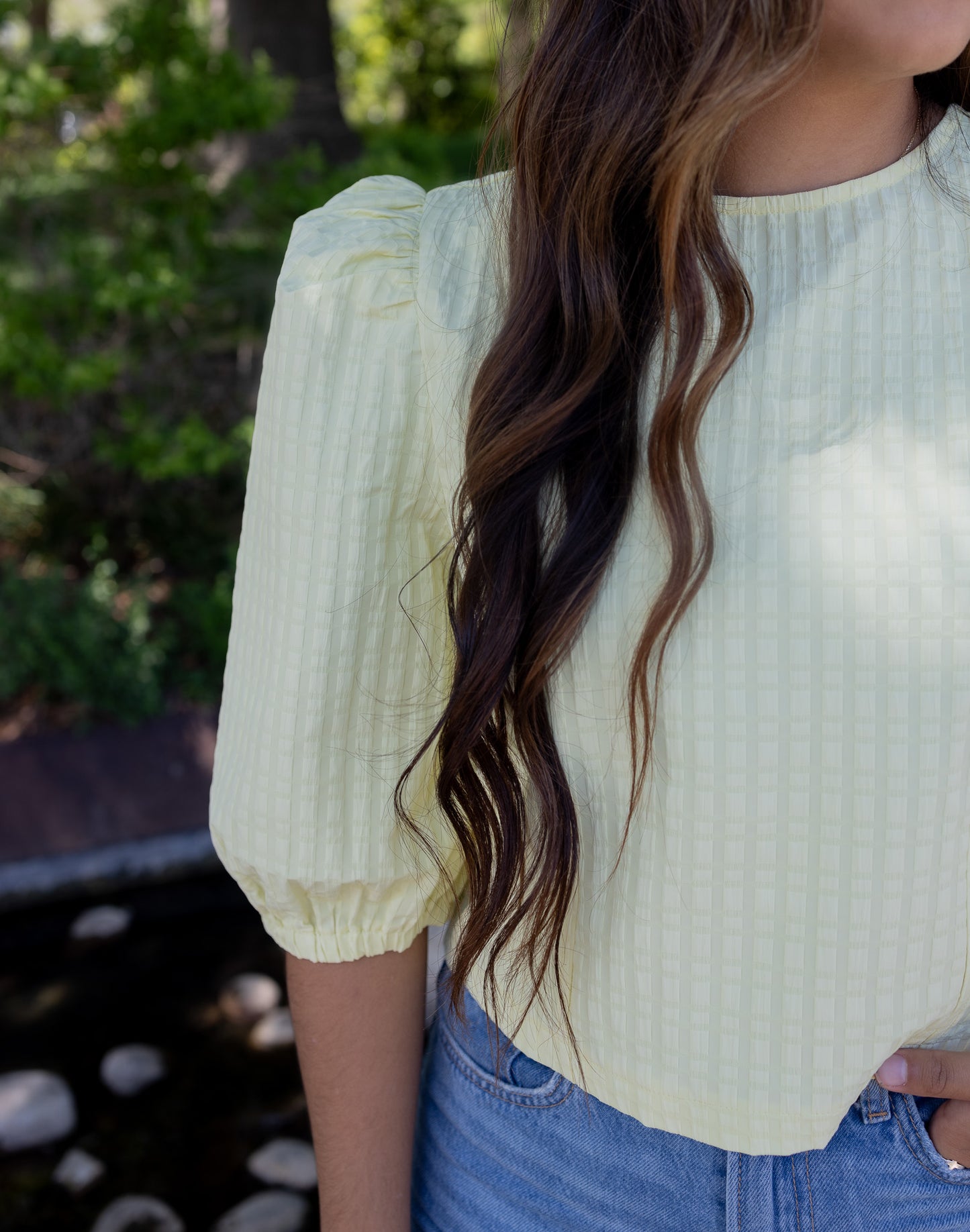 Fernanda Yellow Blouse