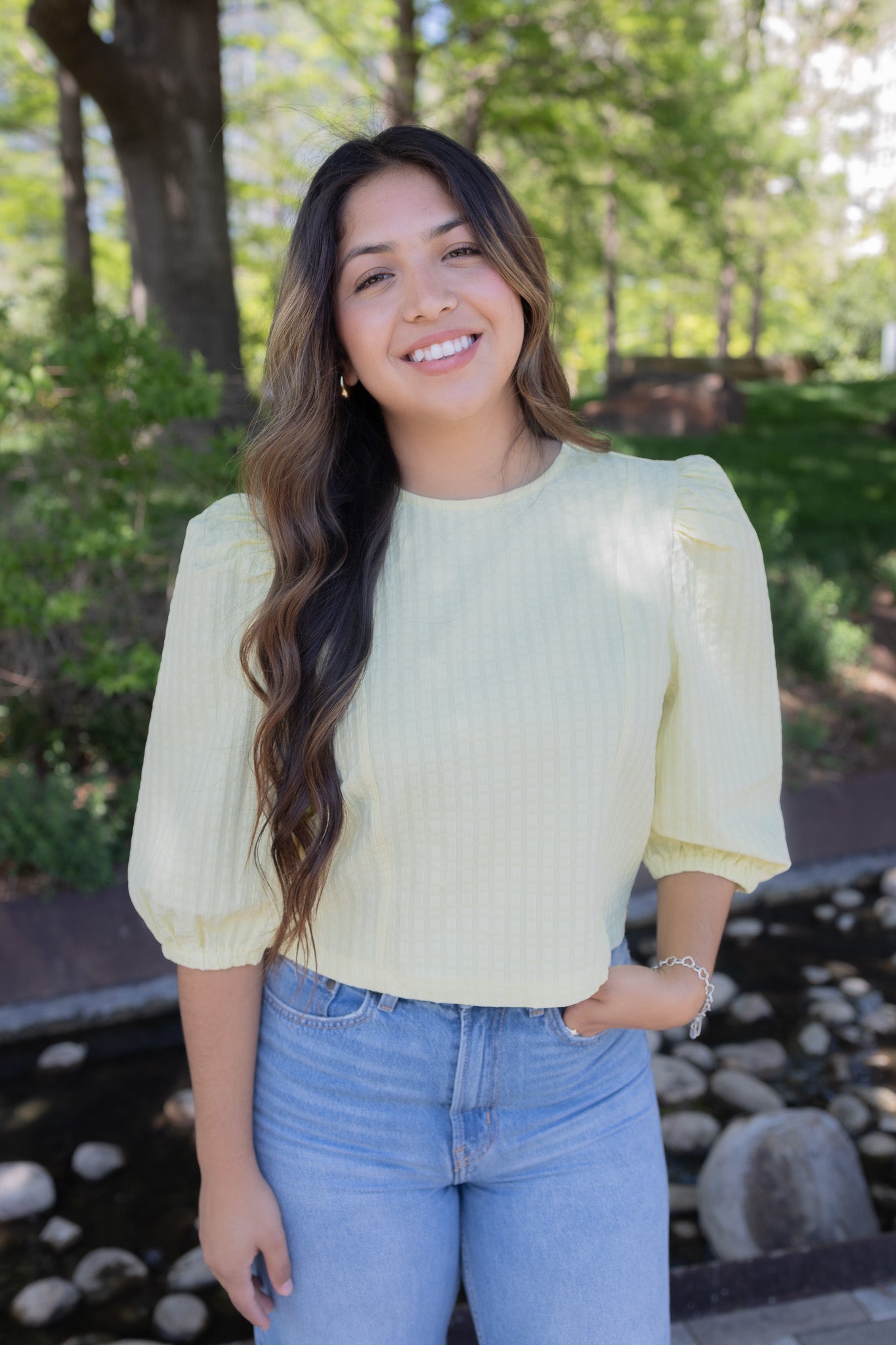 Fernanda Yellow Blouse