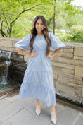 Load image into Gallery viewer, Mellanie Blue Midi Dress