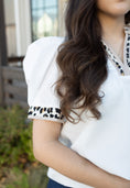 Load image into Gallery viewer, Nancy White Blouse