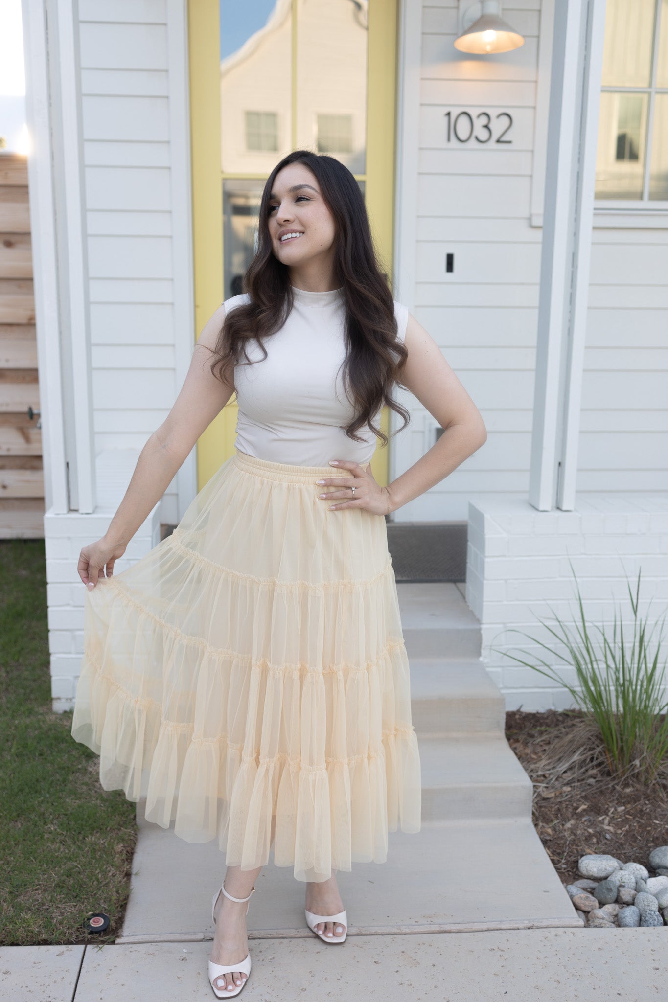 Alyssa Yellow Skirt
