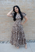 Load image into Gallery viewer, Danna Leopard Maxi Dress