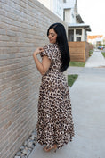 Load image into Gallery viewer, Danna Leopard Maxi Dress