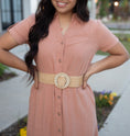 Load image into Gallery viewer, Sonia Peach Midi Dress