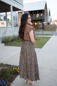Load image into Gallery viewer, Leopard Midi Skirt