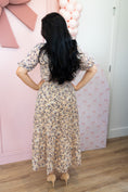 Load image into Gallery viewer, Kianna Brown Midi Dress