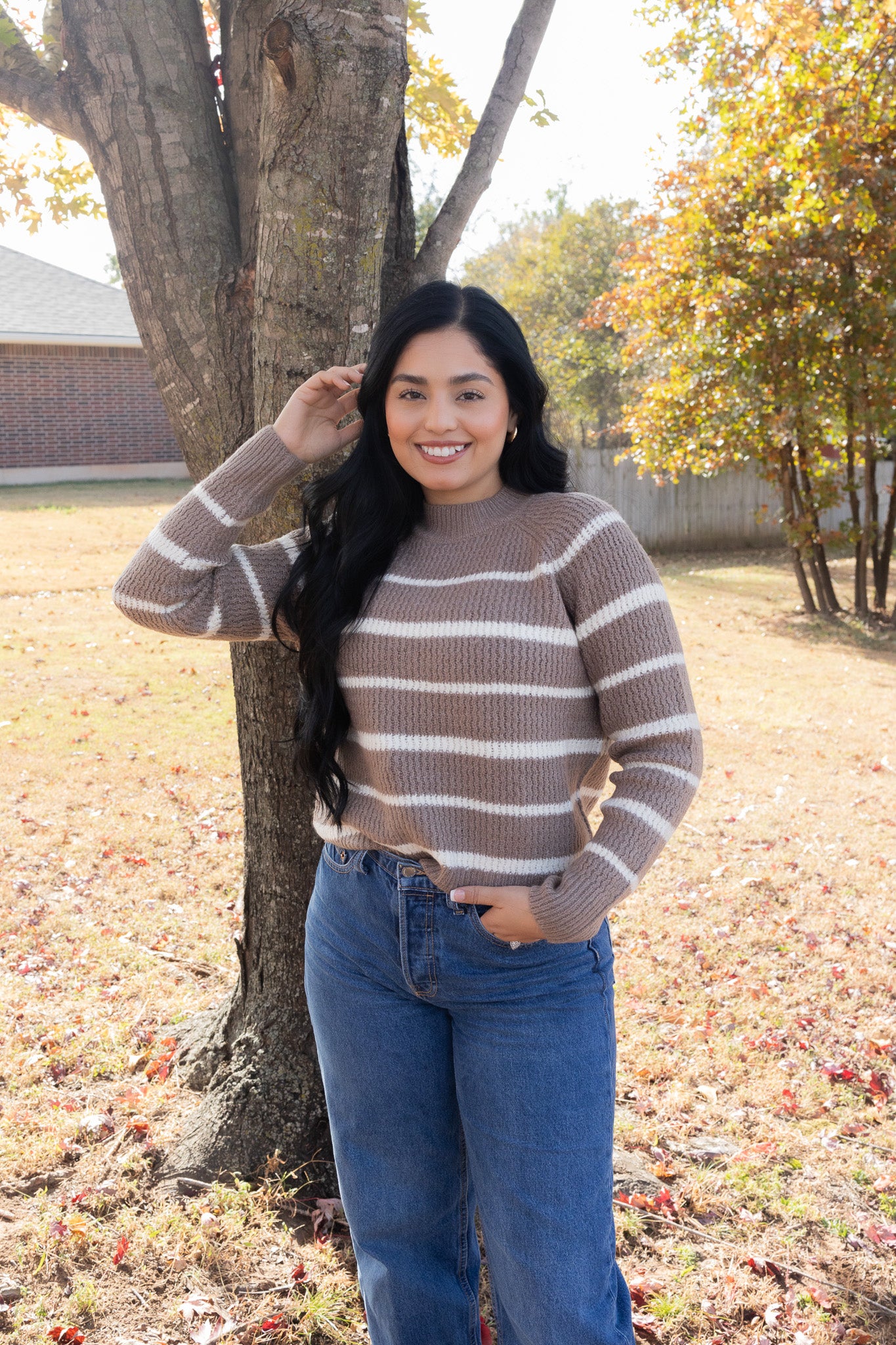 Ellie Stripe Sweater