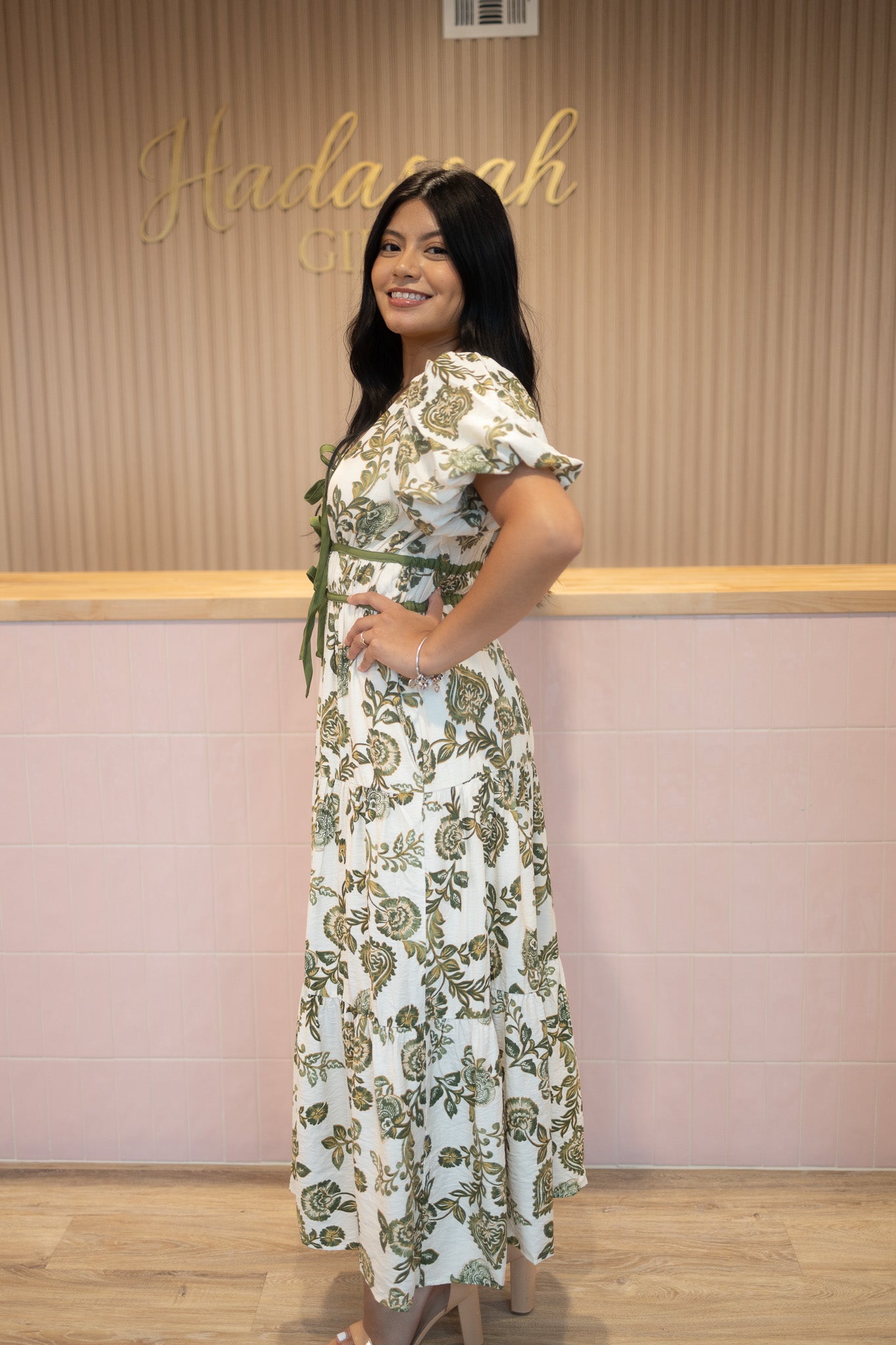 Kelly Olive Dress