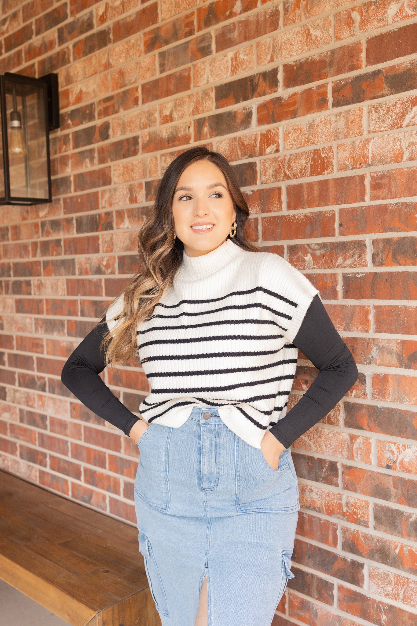 Kate Stripe Sweater