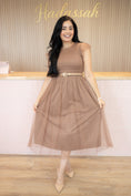 Load image into Gallery viewer, Megan Brown Midi Dress