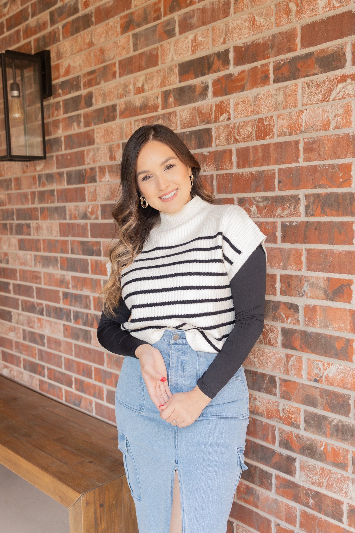 Kate Stripe Sweater