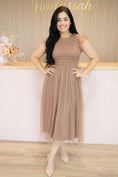 Load image into Gallery viewer, Megan Brown Midi Dress