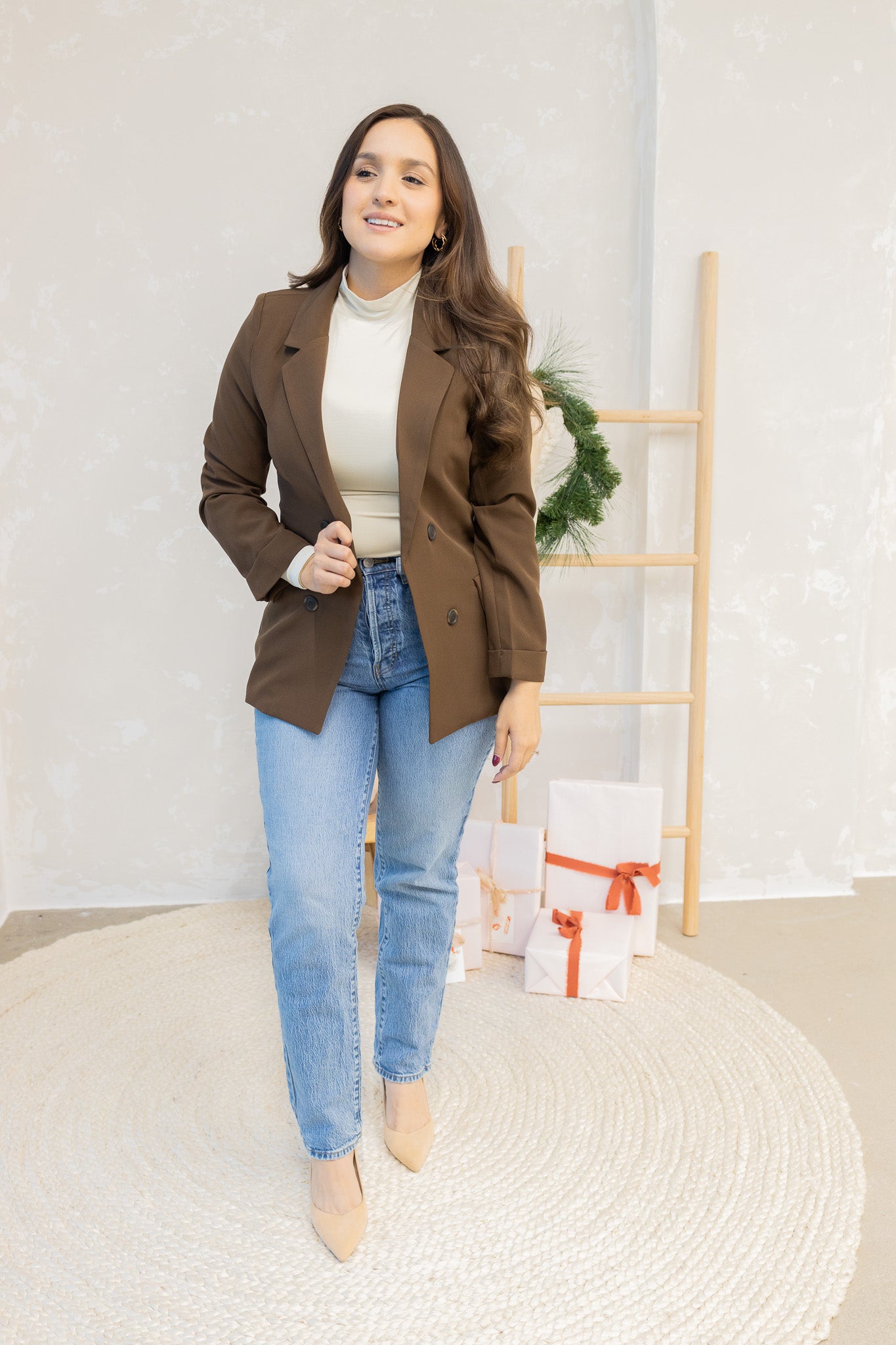Kora Mocha Blazer