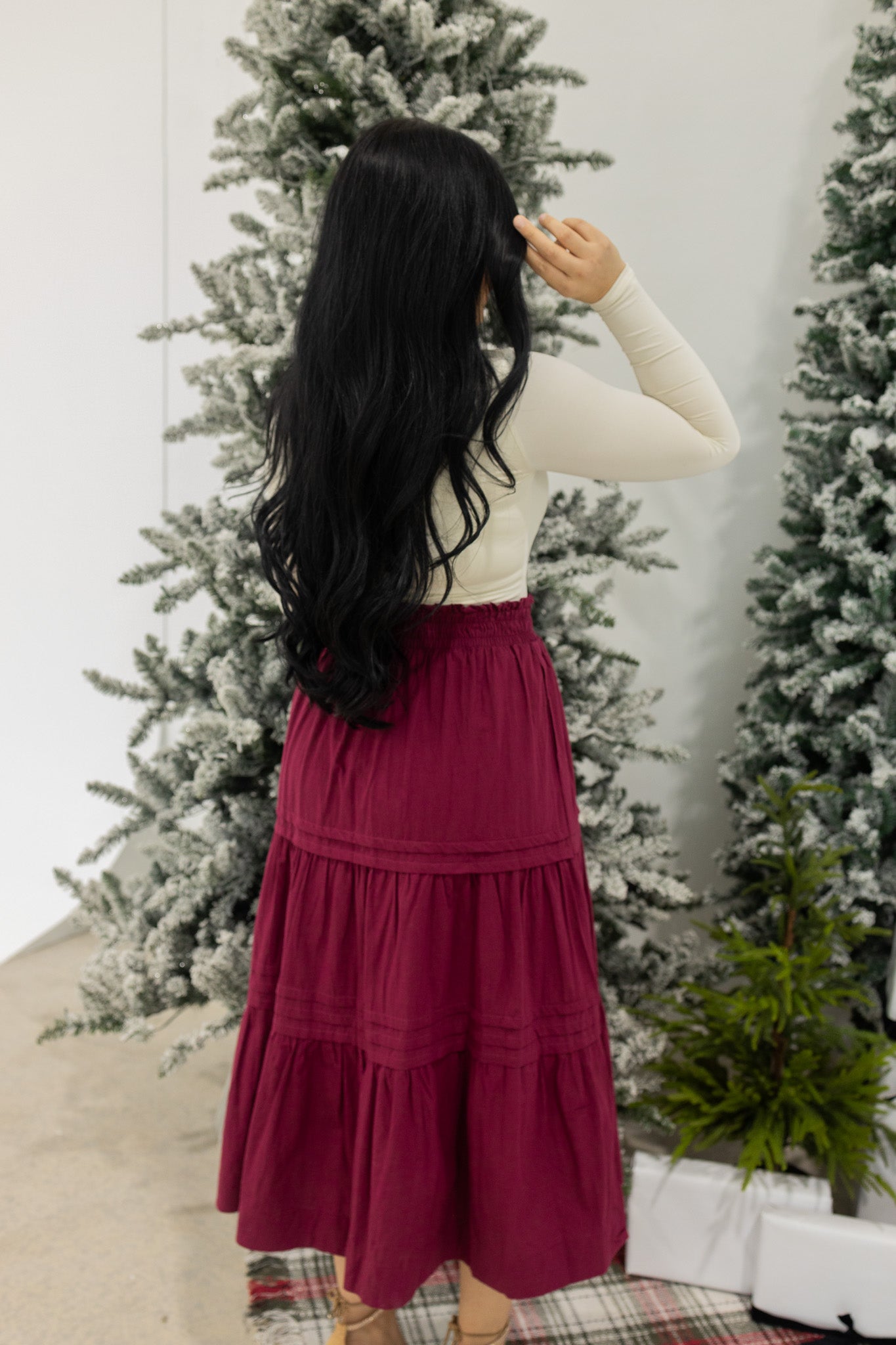 Cherry Maxi Skirt