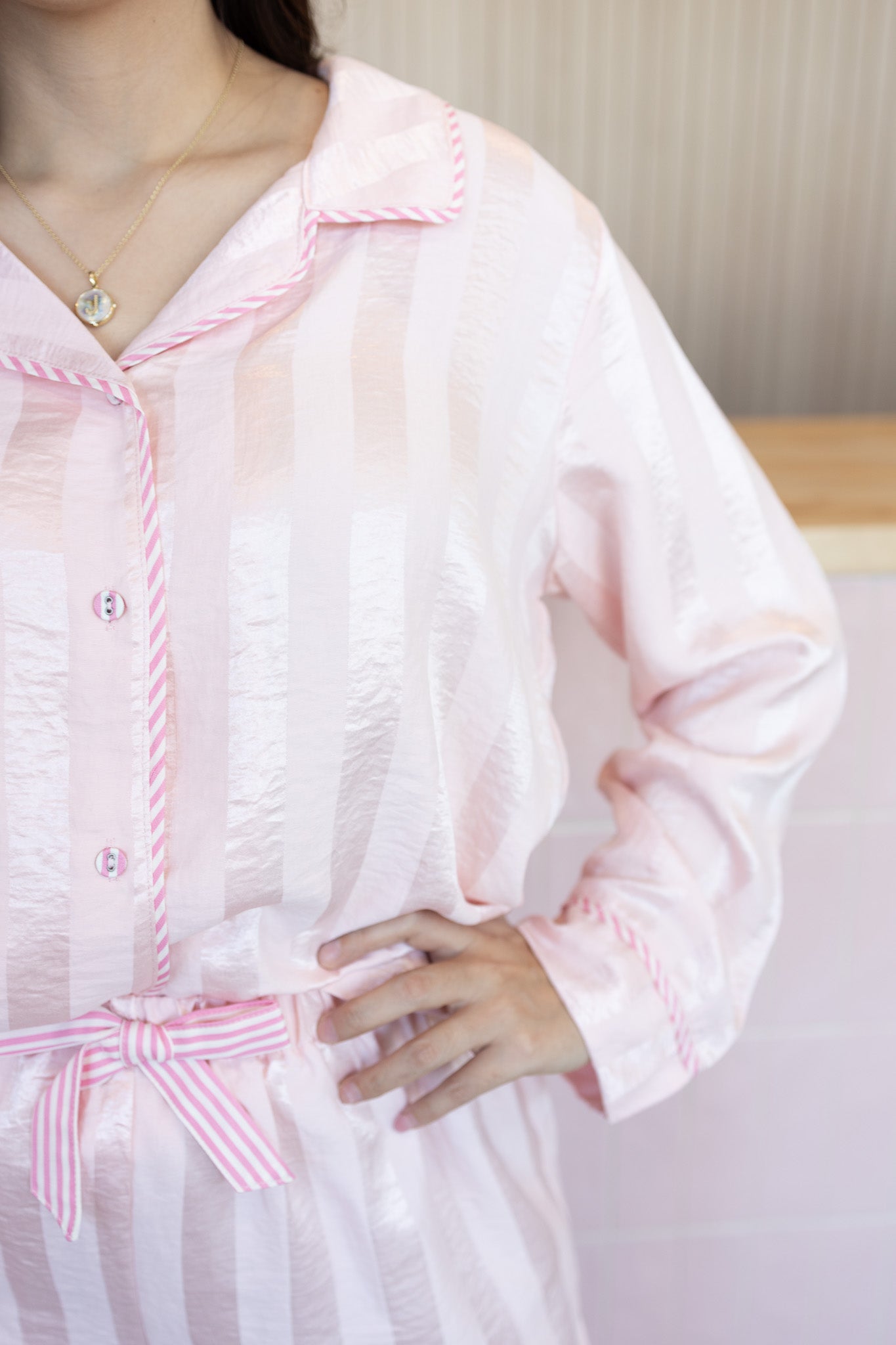 Kourtney Pink Pjs