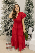 Load image into Gallery viewer, Danna Red Maxi Dress