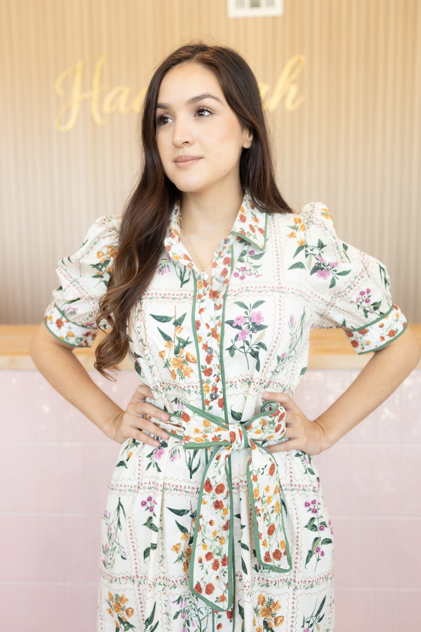 Saray Floral Maxi Dress