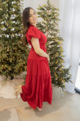 Load image into Gallery viewer, Danna Red Maxi Dress