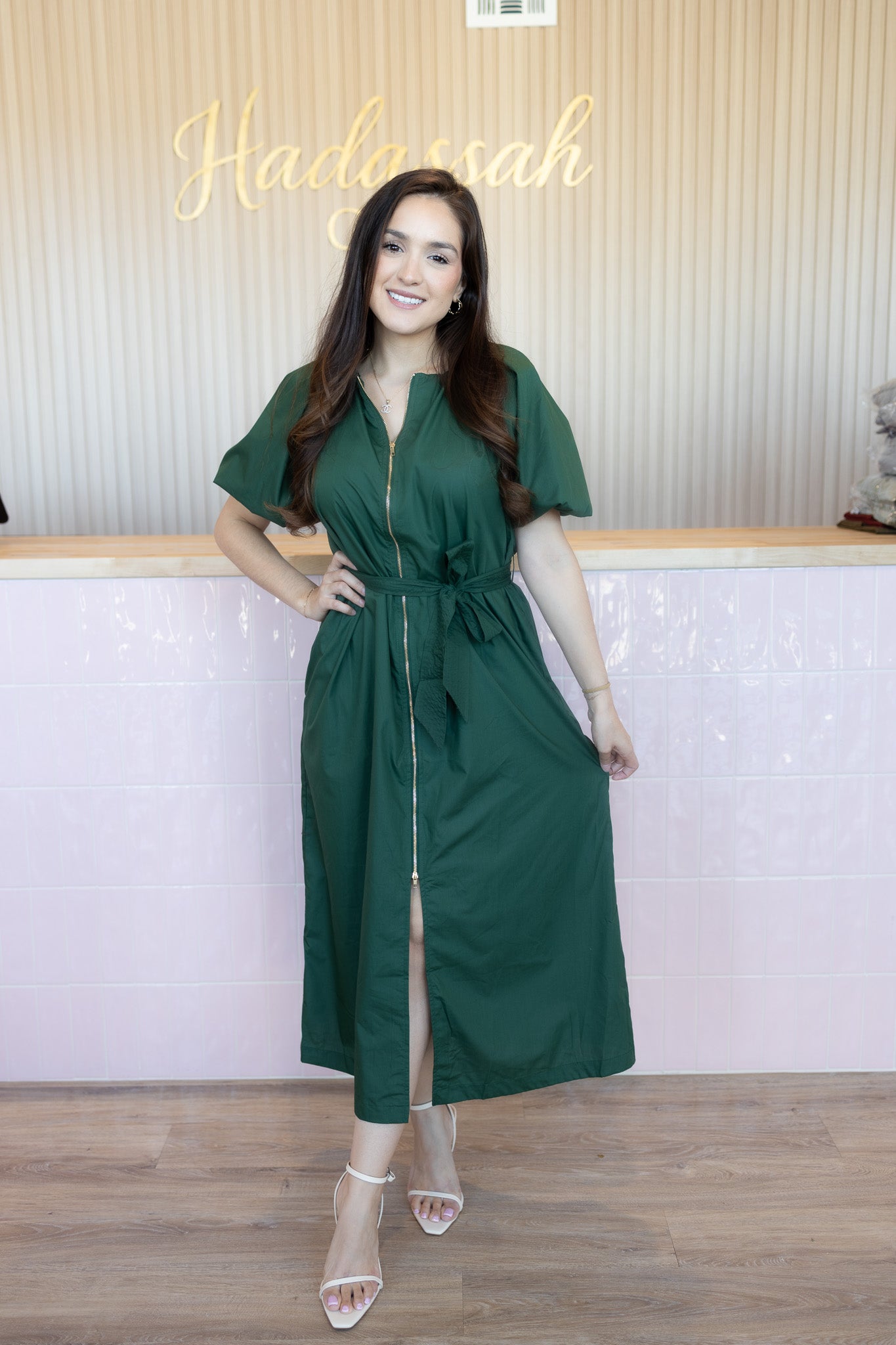 Melissa Green Midi Dress