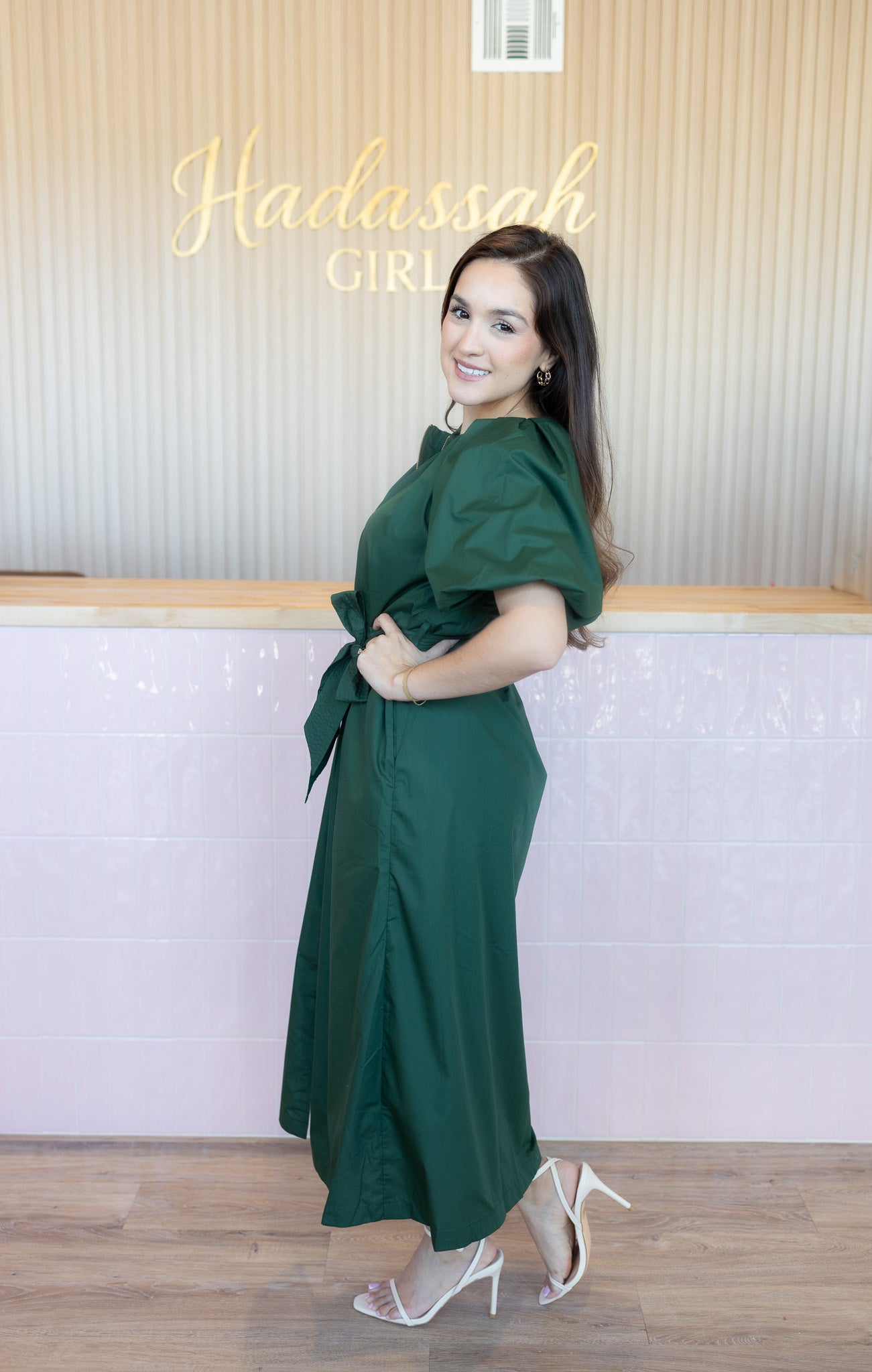 Melissa Green Midi Dress