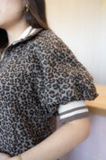 Load image into Gallery viewer, Jayla Leopard Blouse