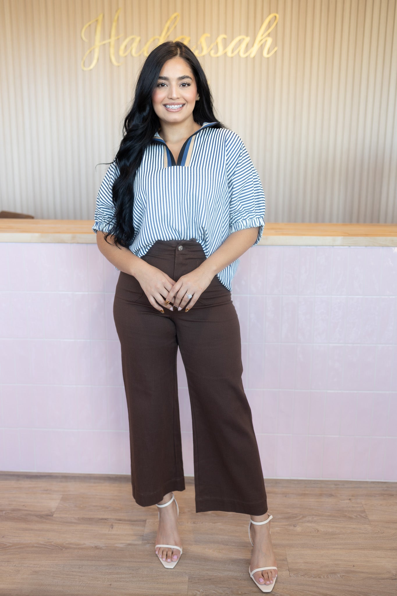 Belenn Navy Blouse