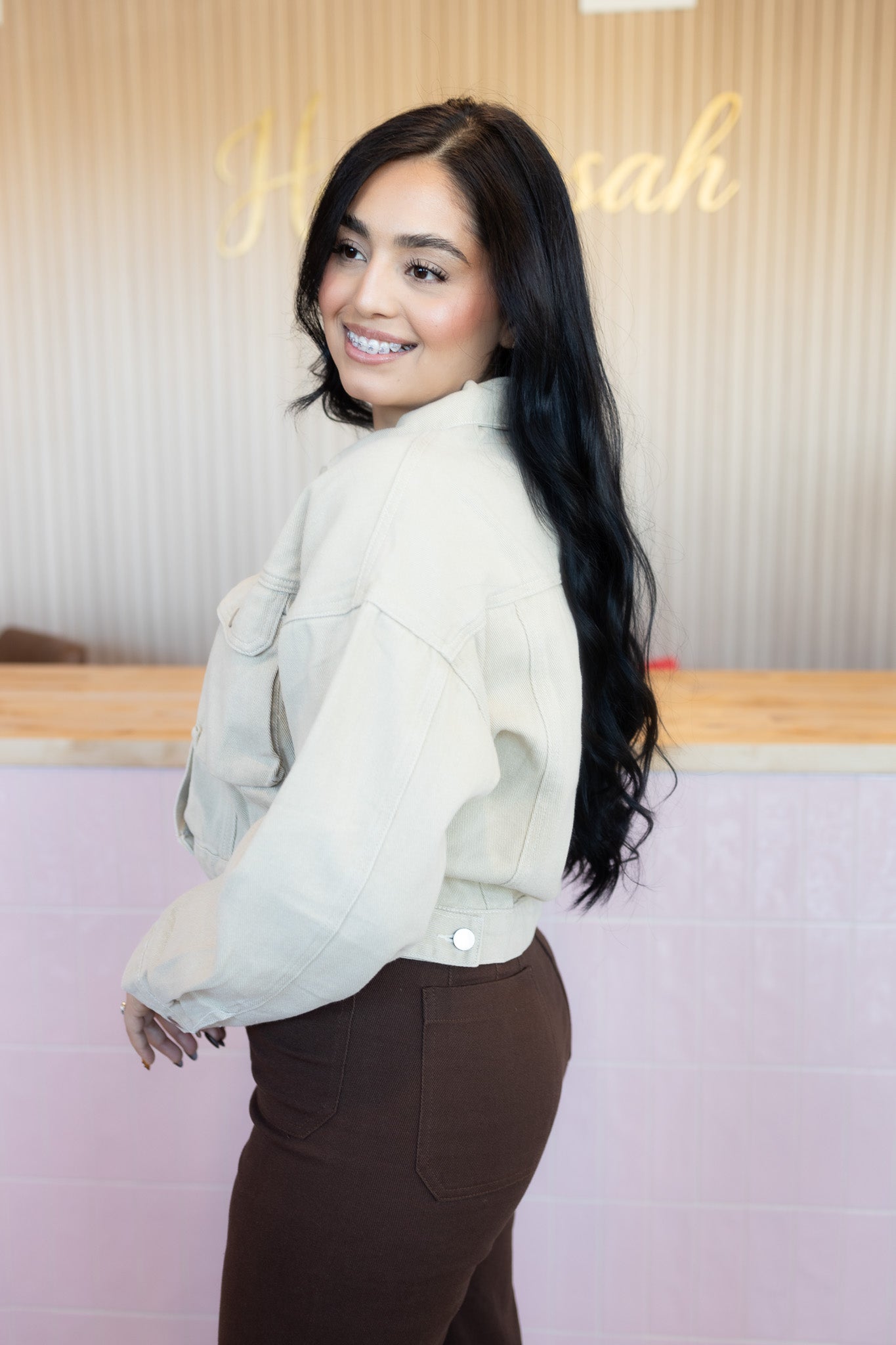 Azariah Cream Jacket