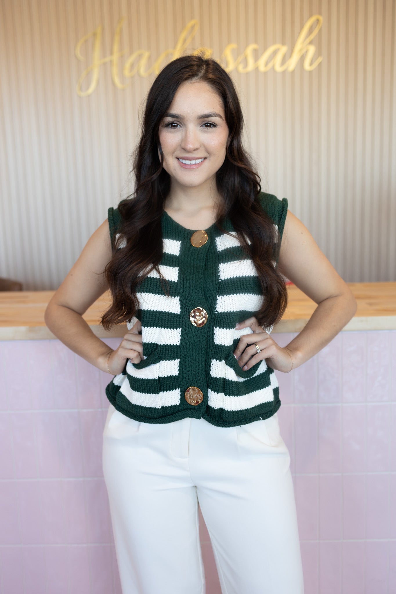 Anny Green Vest