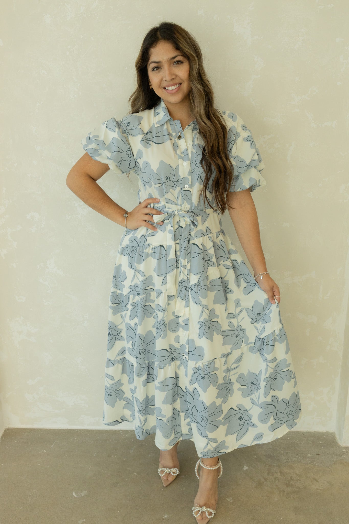 Kai Blue Maxi Dress