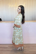 Load image into Gallery viewer, Evangeline Amber Midi Dress