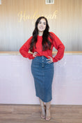 Load image into Gallery viewer, Arisa Denim Skirt