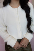 Load image into Gallery viewer, Thaily White Cardigan