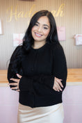 Load image into Gallery viewer, Thaily Black Cardigan