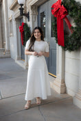 Load image into Gallery viewer, Joely White Midi Dress