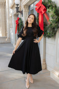 Load image into Gallery viewer, Ivette Black Maxi Dress