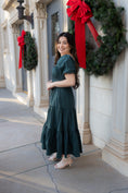 Load image into Gallery viewer, Everleigh Hunter Green Dress